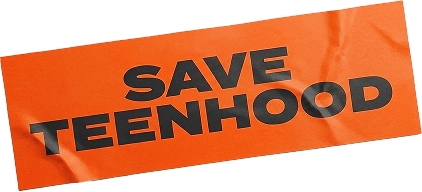Save Teenhood logo